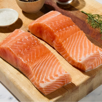 Sashimi Grade Norwegian Salmon Fillets 2x155g