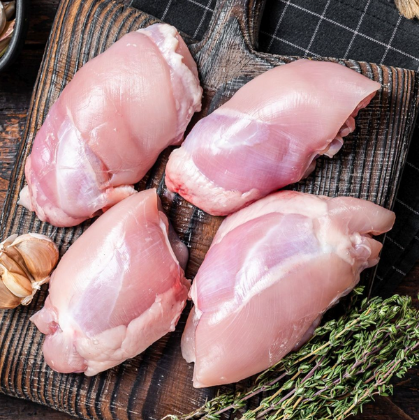 Frozen Chicken Thighs — 1kg pack (boneless & skinless)