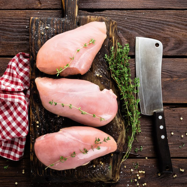 Frozen Chicken Breast — 1kg pack (boneless & skinless)